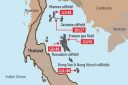 Read more about the article Espace maritime contesté par la #Thaïlande et le #Cambodge : Signaux en provenance de Bangkok