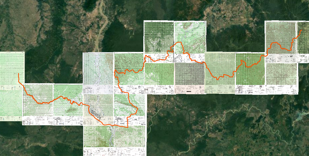 You are currently viewing Frontière terrestre du #Cambodge avec le #Laos selon les cartes à l’échelle 1:50 000