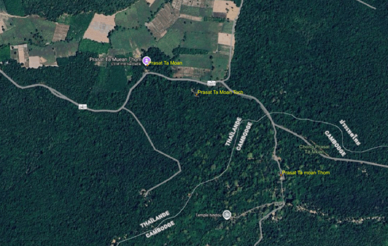 Read more about the article Protected: Résultats de notre expertise sur le cas du Prasat Ta Krabei et des Prasats Ta Moan Toch et Ta Moan Thom dans le conflit frontalier entre la Thaïlande et le Cambodge