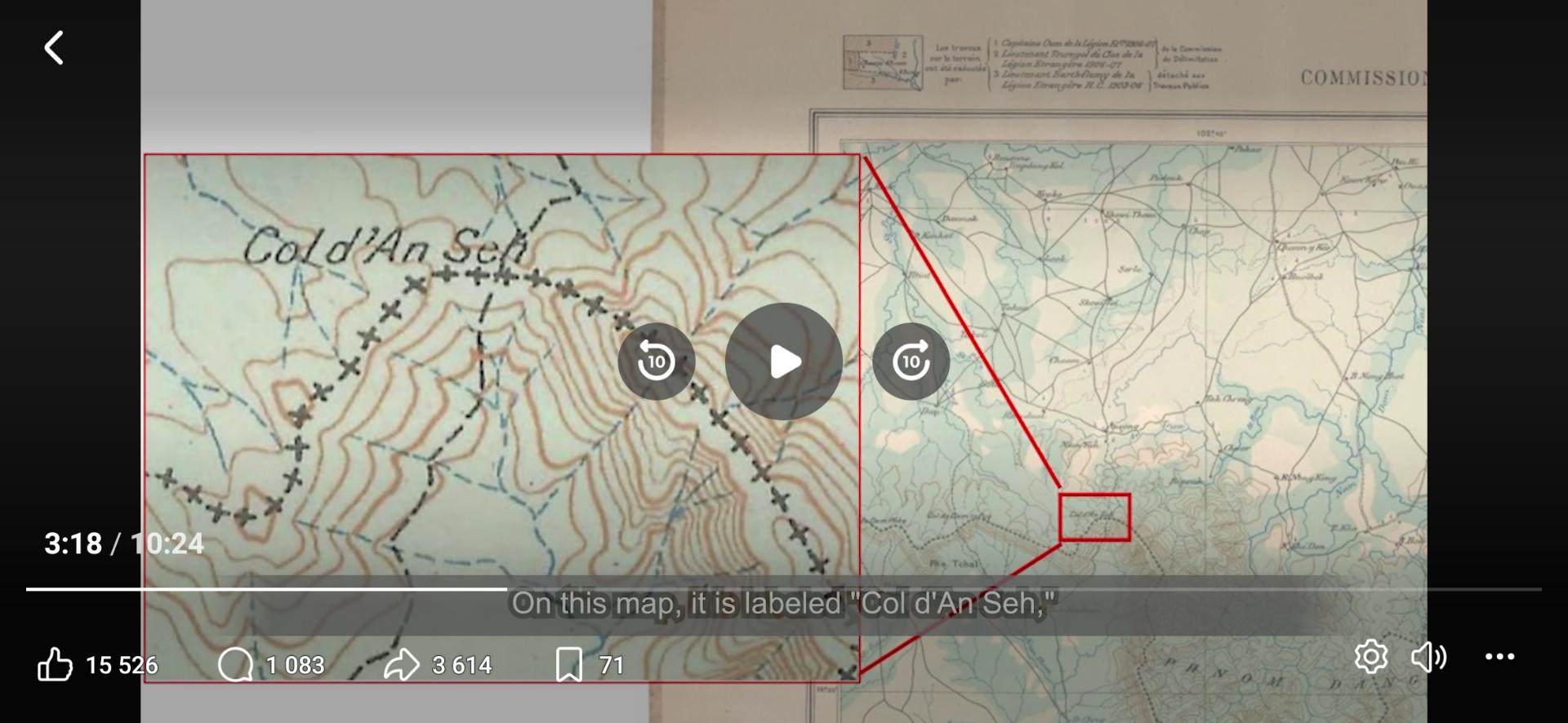 You are currently viewing Le cas du Col d’An Seh dans le conflit frontalier entre la Thaïlande et le Cambodge : Les affirmations de Mr Sreu Bora